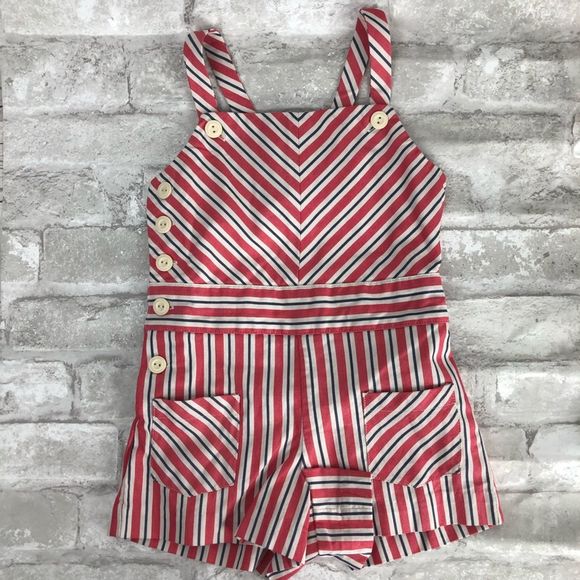 Polo Ralph Lauren Other - NWT Polo Ralph Lauren Striped Romper